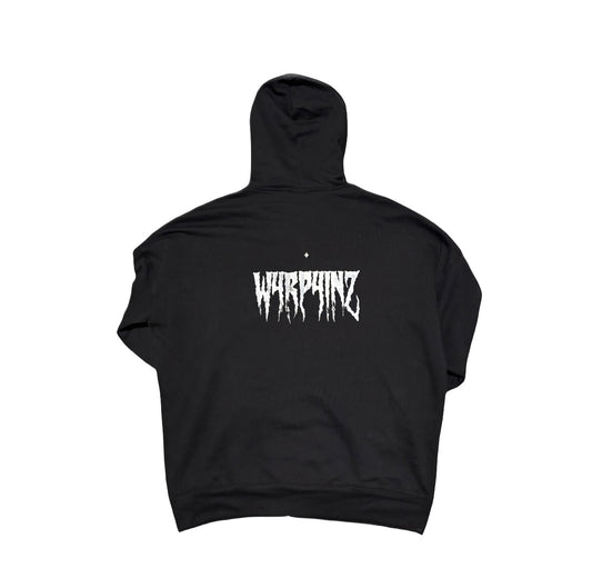w4rp4inz Patch Logo Zip-Up with Back Print