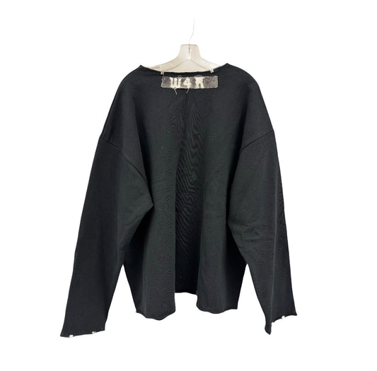 w4rp4inz x LA Is Not Safe Studded an Stitched Patch Crewneck